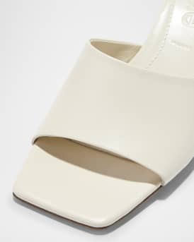 Ale Metallic Mule Sandals