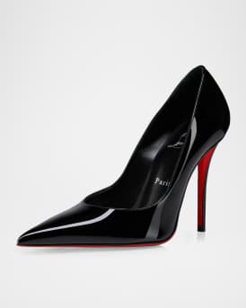Miss Z Patent Red Sole Pumps