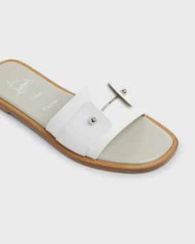 Chambelimule Donna Leather Mules