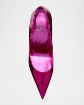 Miss Z Mirror Red Sole Pumps