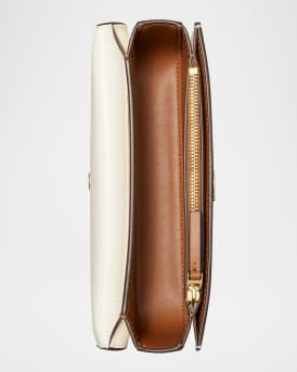 Eleanor Small Convertible Leather Shoulder Bag