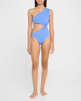 Triangle Cutout One-Piece Swimsuit 