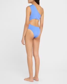 Triangle Cutout One-Piece Swimsuit 
