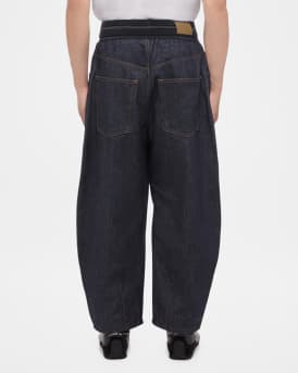 Men's Raw Denim Cocoon Jeans