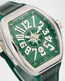 Vanguard Yachting Green Stainless Steel 44mm Watch