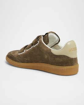 Beth Bicolor Mixed Leather Sneakers