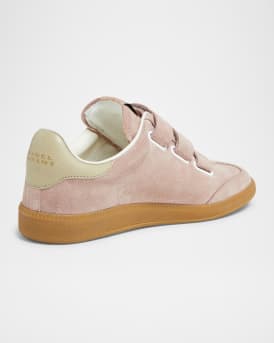 Beth Bicolor Mixed Leather Sneakers