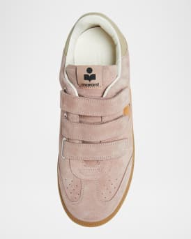 Beth Bicolor Mixed Leather Sneakers