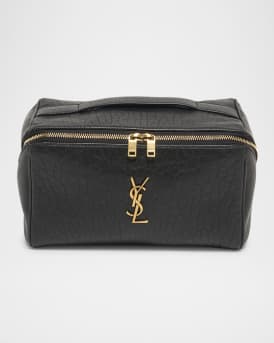 YSL Vanity Case in Grained Leather 