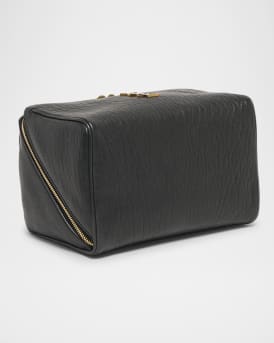 YSL Vanity Case in Grained Leather 