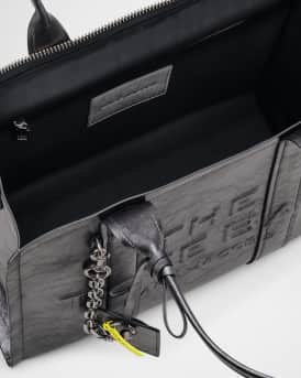 The Large Distressed Leather Tote Bag