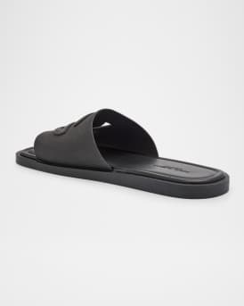 Men's Rubber Beachwear Pool Slides