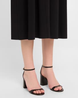 Nudist 75mm Block Sandals