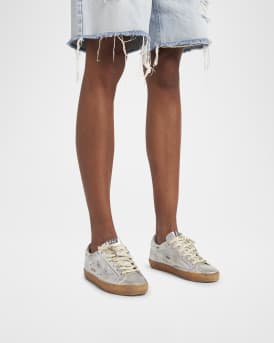 Superstar Metallic Leather Low-Top Sneakers