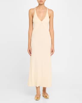 Sleek Cap-Toe Slingback Flats 