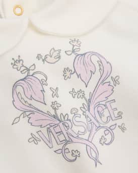 Girl's Combo Logo-Print Jersey Dress, Size 3M-12M