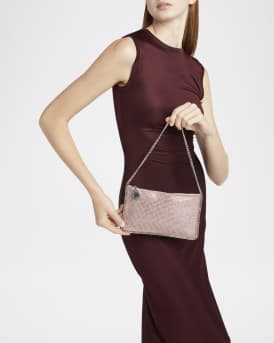 Falabella Allover Crystal Shoulder Bag