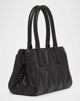 Medusa 95 Small Quilted Leather Shoulder Bag