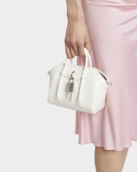 Antigona Lock Toy Top-Handle Bag in Leather 