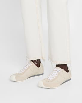 Men's Ballet Runner 2.0 Leather and Suede Low-Top Sneakers