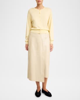 Montie Button-Down Knit Cardigan