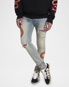 Men's Pacific Bones Low-Top Sneakers