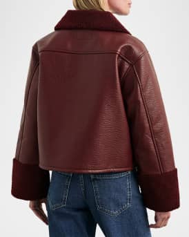 Dria Faux Leather Jacket 