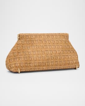 Lillia Mini Woven Clutch Bag