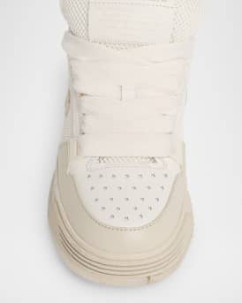 MA-1 Mesh & Leather Chunky Sneakers