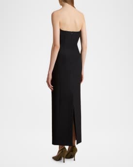 Yao Strapless Column Maxi Dress