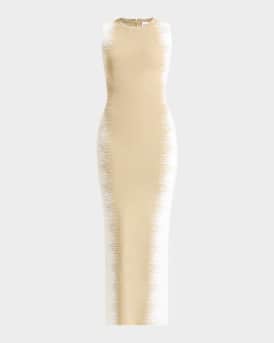 Ruby Sleeveless Short-Cut Gown