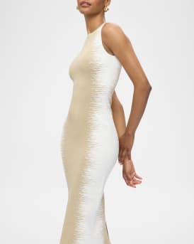 Ruby Sleeveless Short-Cut Gown