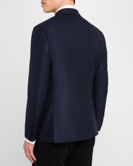 Men's Geo Jacquard Dinner Jacket