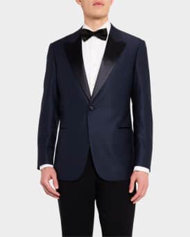 Men's Geo Jacquard Dinner Jacket