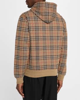 Men's Check Full-Zip Hoodie