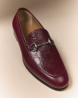 Men's Jordy GG Leather Bit Loafers
