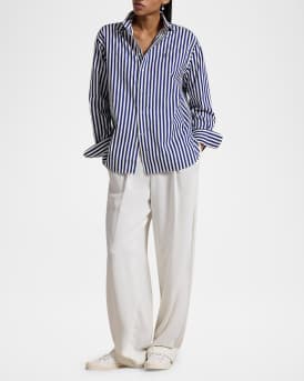 Oversize Fit Cotton Shirt