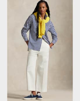 Oversize Fit Cotton Shirt
