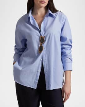 Oversize-Fit Cotton Shirt