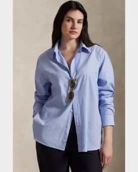 Oversize-Fit Cotton Shirt