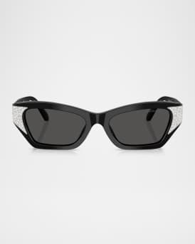 SWAROVSKI SK6029 Cat-Eye Sunglasses | Neiman Marcus