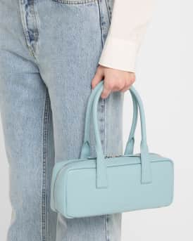 The Dude Zip Leather Shoulder Bag