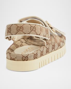 Marmont GG Double Strap Sandals