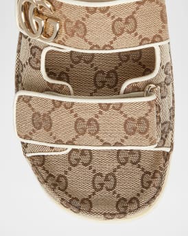 Marmont GG Double Strap Sandals