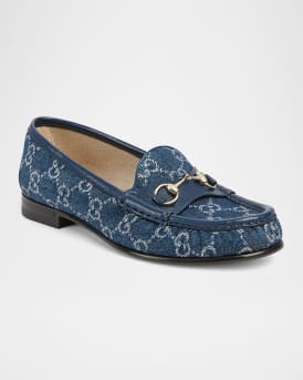 1953 Horsebit Monogram Denim Loafers 