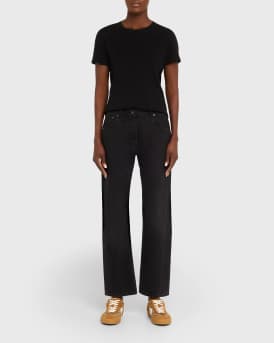 G74 GG Canvas and Suede Sneakers