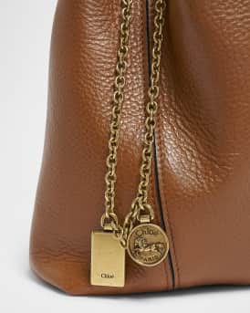 Spin Mini Tote Bag in Grained Calfskin 