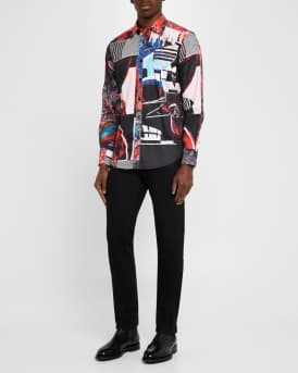 Men's Winners Circle Cotton Stretch Sport Shirt