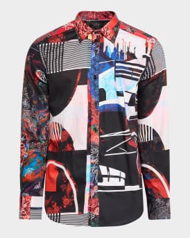 Men's Winners Circle Cotton Stretch Sport Shirt