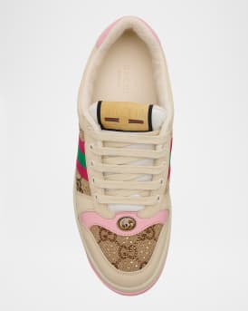 Screener GG Canvas Crystal Sneakers